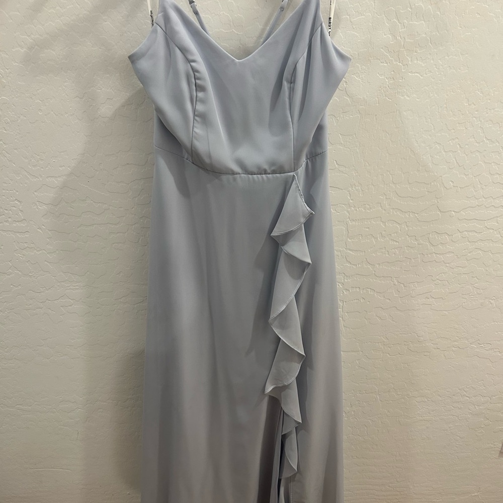 Elegant Light Gray Women's Dress